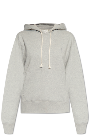 Grey Sweatshirt with logo Ami Alexandre Mattiussi - Vitkac
